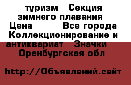 туризм : Секция зимнего плавания › Цена ­ 190 - Все города Коллекционирование и антиквариат » Значки   . Оренбургская обл.